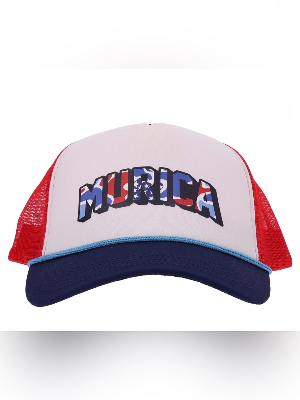 NWT "MURICA" Patriotic Trucker Hat